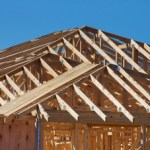 a timber house roof