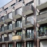 frontside of a block of flats building